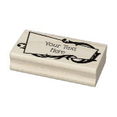 Art Nouveau Lijst Rubberstempel (Stempel)