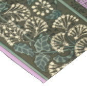 ART NOUVEAU LILACS, FOLIAGE Lila Blauwe Groene Flo Tafelkleed (Gekanteld)