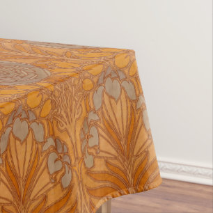 Art Nouveau Lilie & Tudor Roos Patroon Tafelkleed