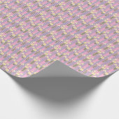 Art nouveau lilies cadeaupapier (Hoek)