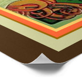 Art Nouveau Lindt Chocolat Cacao 13 x 19 Poster (Hoek)