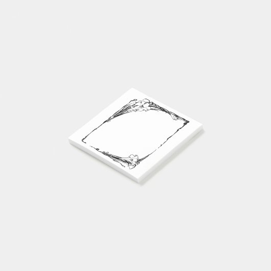 Art nouveau lire post it notes (Schuin)