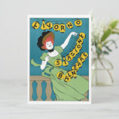  Art Nouveau, Livorno Senorita Dancing (Staand voorkant)