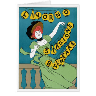  Art Nouveau, Livorno Senorita Dancing