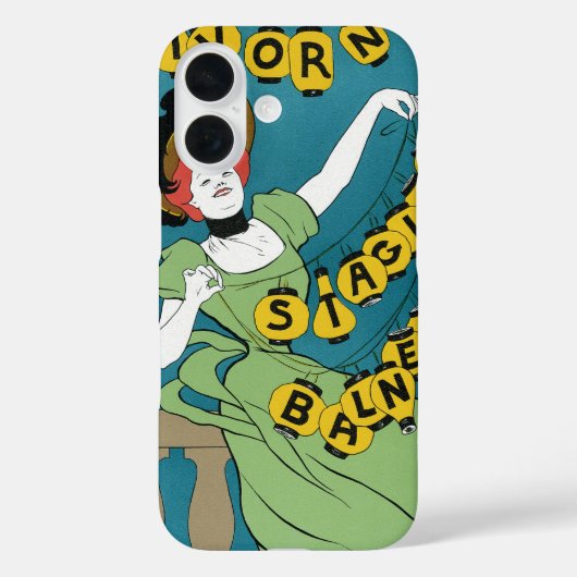 Art Nouveau, Livorno Senorita Dancing Case-Mate iPhone Case (Achterkant)