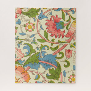 Art nouveau lodden Patroon - William Morris Legpuzzel