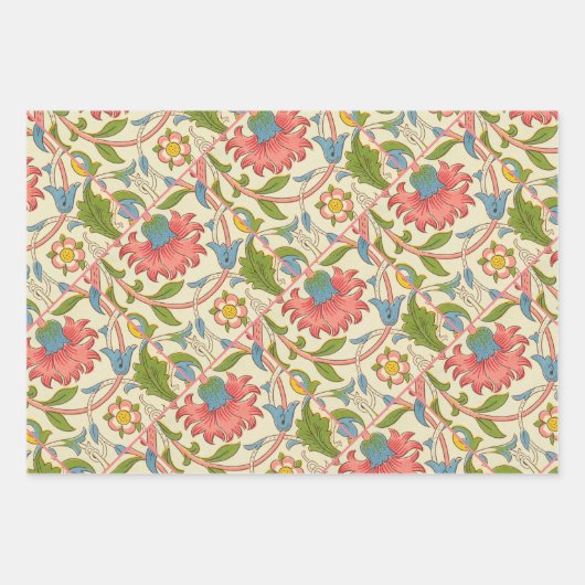 Art nouveau lodden pattern - William Morris Inpakpapier Vel (Voorkant)
