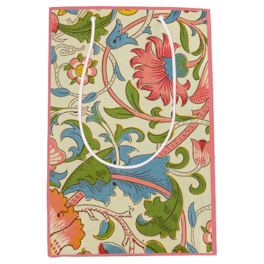 Art nouveau lodden pattern - William Morris Medium Cadeauzakje (Voorkant)