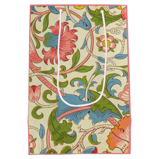 Art nouveau lodden pattern - William Morris Medium Cadeauzakje (Achterkant)