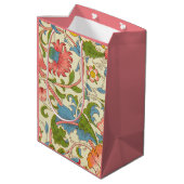 Art nouveau lodden pattern - William Morris Medium Cadeauzakje (Achterkant Gekanteld)