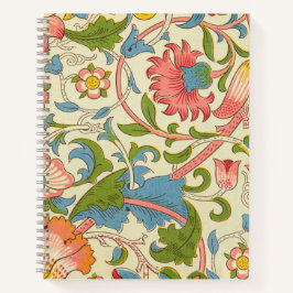 Art nouveau lodden pattern - William Morris Notitieboek