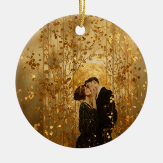 Art Nouveau Love Ornament (Voorkant)