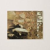  Art Nouveau Love Romance, vlucht van Mucha Legpuzzel (Horizontaal)