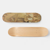  Art Nouveau Love Romance, vlucht van Mucha Skateboard (Horizontaal)