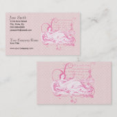 Art Nouveau Love Visitekaartje (Voorkant / Achterkant)