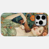 	Art Nouveau luxe iPhone-accessoire Case-Mate iPhone Case (Achterkant (horizontaal))