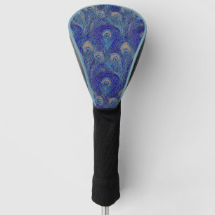 Art Nouveau Luxe Pauwveerpatroon Golfheadcover