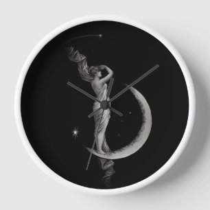 Art Nouveau Maanmeisje uit vervlogen tijd