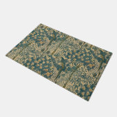  Art Nouveau Macaw Pattern van Walter Crane Deurmat (Schuin)