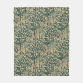 Art Nouveau Macaw Pattern van Walter Crane Fleece Deken (Voorkant)