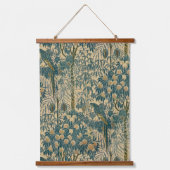  Art Nouveau Macaw Pattern van Walter Crane Hangend Wandkleed (Voorkant)