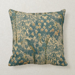  Art Nouveau Macaw Pattern van Walter Crane Kussen