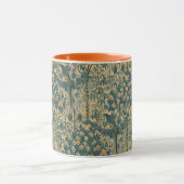 Art Nouveau Macaw Pattern van Walter Crane Mok (Midden)