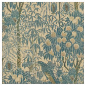 Art Nouveau Macaw Pattern van Walter Crane Stof (Close Up)