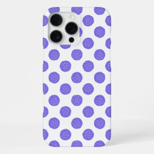 Art Nouveau Mackintosh Rozen Retro Bloem Paars iPhone 16 Pro Max Hoesje