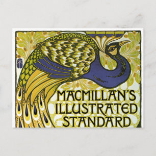 Art Nouveau, Macmillan's Peacock Feather Briefkaart