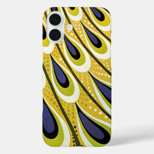 Art Nouveau, Macmillan's Peacock Feather iPhone 16 Plus Hoesje