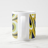 Art Nouveau, Macmillan's Peacock Feather Grote Koffiekop (Achterkant)