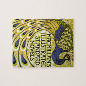  Art Nouveau, Macmillan's Peacock Feather Legpuzzel (Horizontaal)