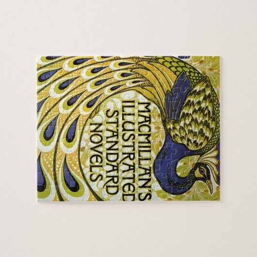 Art Nouveau, Macmillan's Peacock Feather Legpuzzel (Horizontaal)