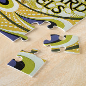  Art Nouveau, Macmillan's Peacock Feather Legpuzzel (Zijkant)