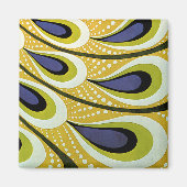  Art Nouveau, Macmillan's Peacock Feather Magneet (Voorkant)