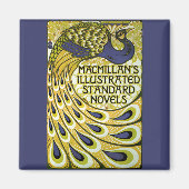  Art Nouveau, Macmillan's Peacock Feather Magneet (Voorkant)