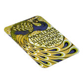  Art Nouveau, Macmillan's Peacock Feather Magneet (Rechterzijde)