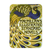 Art Nouveau, Macmillan's Peacock Feather Magneet (Verticaal)