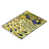 Art Nouveau, Macmillan's Peacock Feather Notitieboek (Linkerzijde)