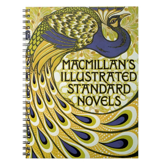 Art Nouveau, Macmillan's Peacock Feather Notitieboek (Voorkant)
