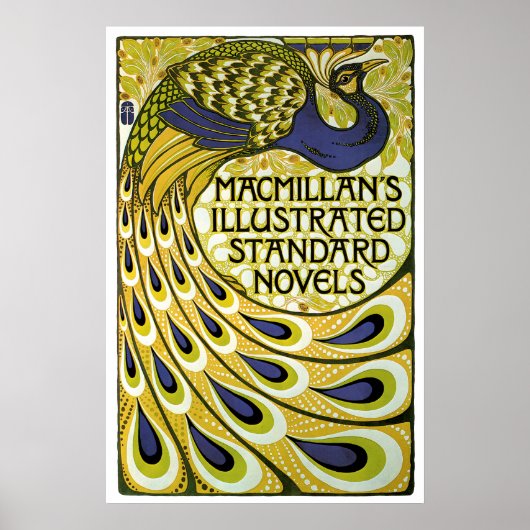 Art Nouveau, Macmillan's Peacock Feather Poster (Voorkant)