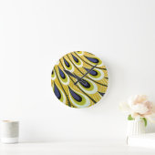 Art Nouveau, Macmillan's Peacock Feather Ronde Klok (Huis)