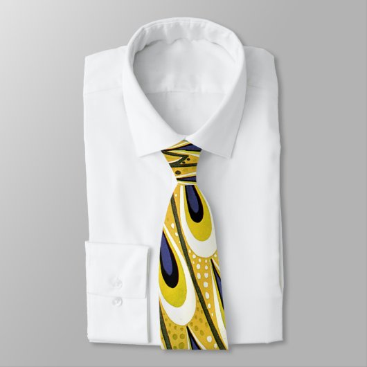  Art Nouveau, Macmillan's Peacock Feather Stropdas (Gebonden)