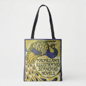 Art Nouveau, Macmillan's Peacock Feather Tote Bag (Voorkant)