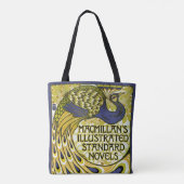 Art Nouveau, Macmillan's Peacock Feather Tote Bag (Achterkant)