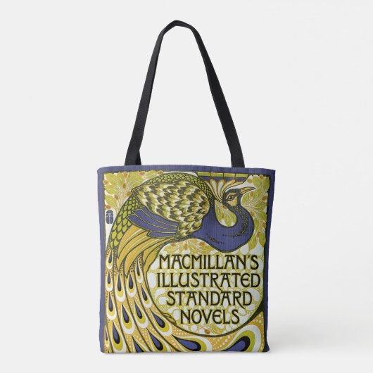 Art Nouveau, Macmillan's Peacock Feather Tote Bag (Achterkant)