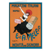  Art Nouveau Magazzini Italiani van Capiello (Voorkant)