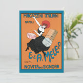  Art Nouveau Magazzini Italiani van Capiello (Staand voorkant)