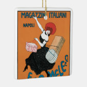  Art Nouveau Magazzini Italiani van Capiello Keramisch Ornament (Rechts)